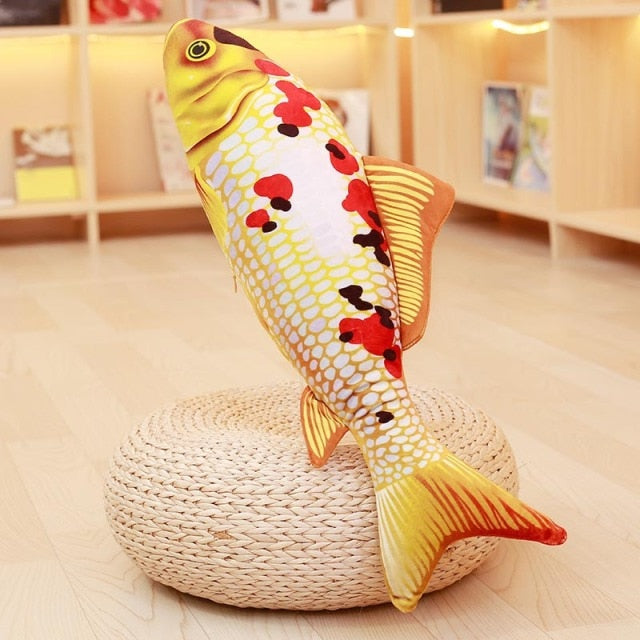 stuffed koi fish