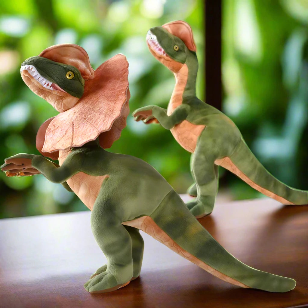 Dilophosaurus plush toy deals