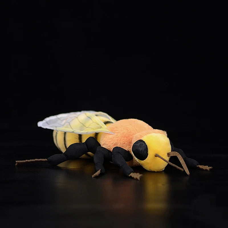 Honey Bee Lifelike Plush Animal Toy