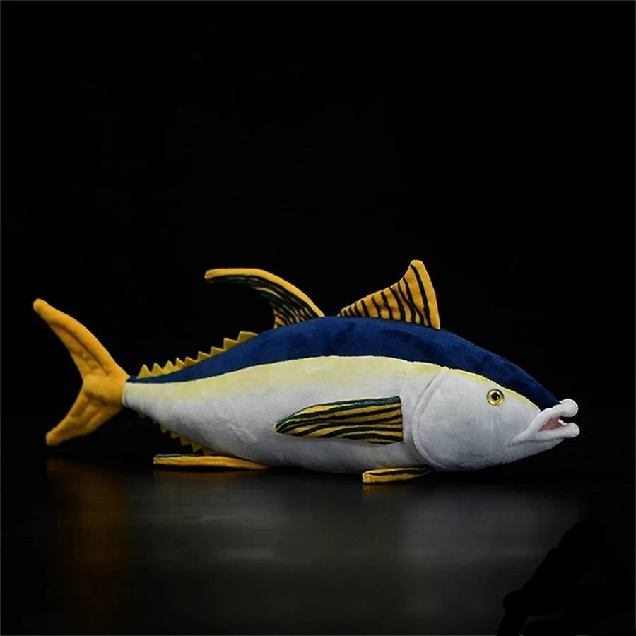 Yellow Fin Tuna Lifelike Plushie Animal