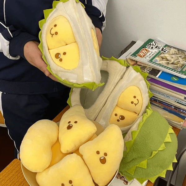 Durian ASMR Fruit Stress Stuffed Toy