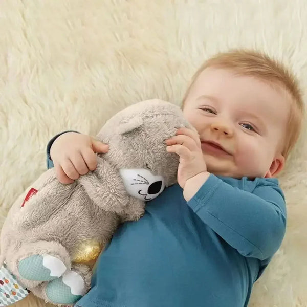 The Breathing Baby Otter Soft Plush Toy