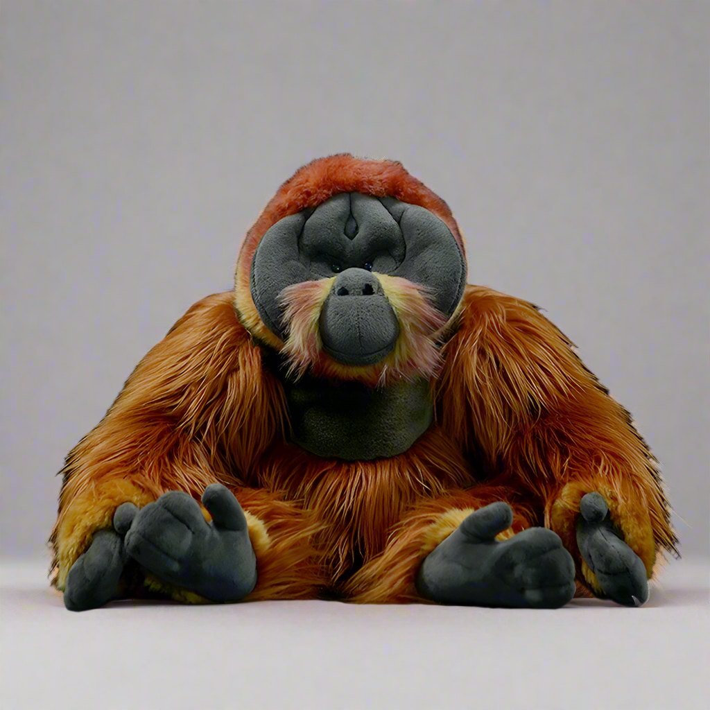 Orangutan Ape Plushie Lifelike Stuffed Animal