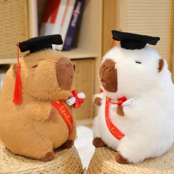 Graduate Capybara Plush Toy