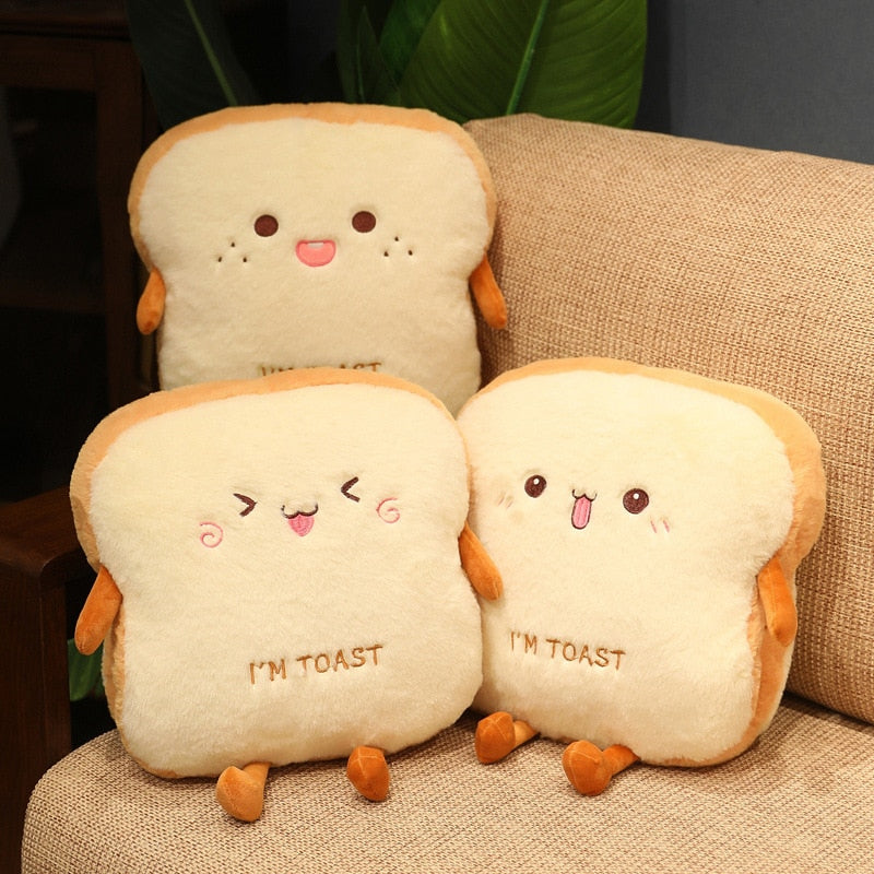 Coussin Kawaii Toast