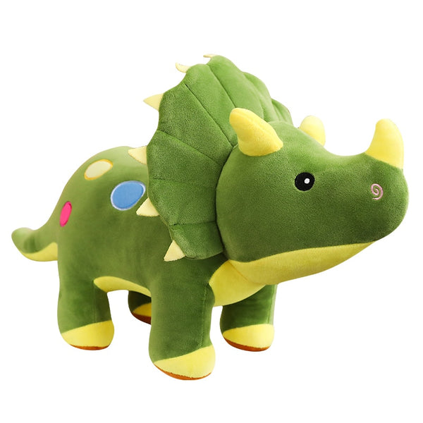 Giant Stegosaurus Dinosaur Blue Green Plush Soft  Stuffed Toy