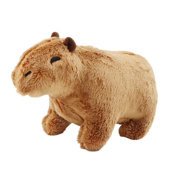 Capybara Plush Toy Fluffy Capybara Stuffed Animal