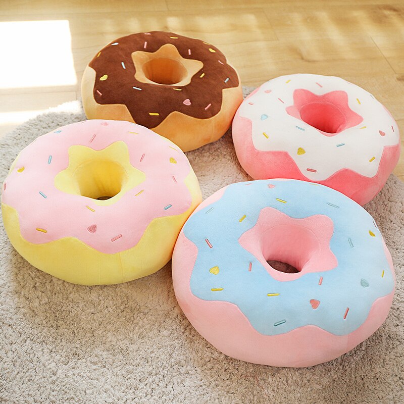 Juguete relleno de peluche de donut