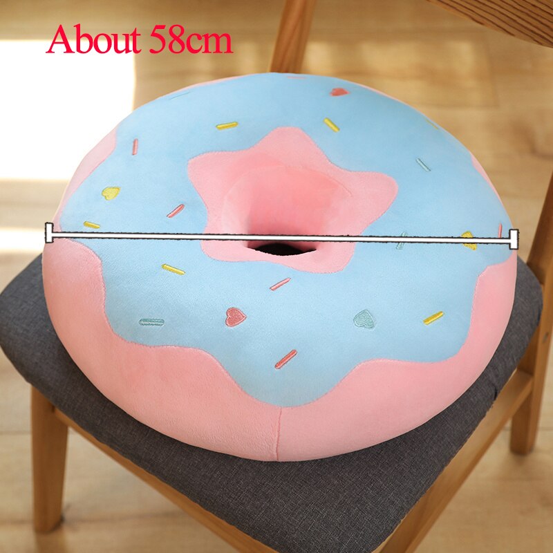 Juguete relleno de peluche de donut