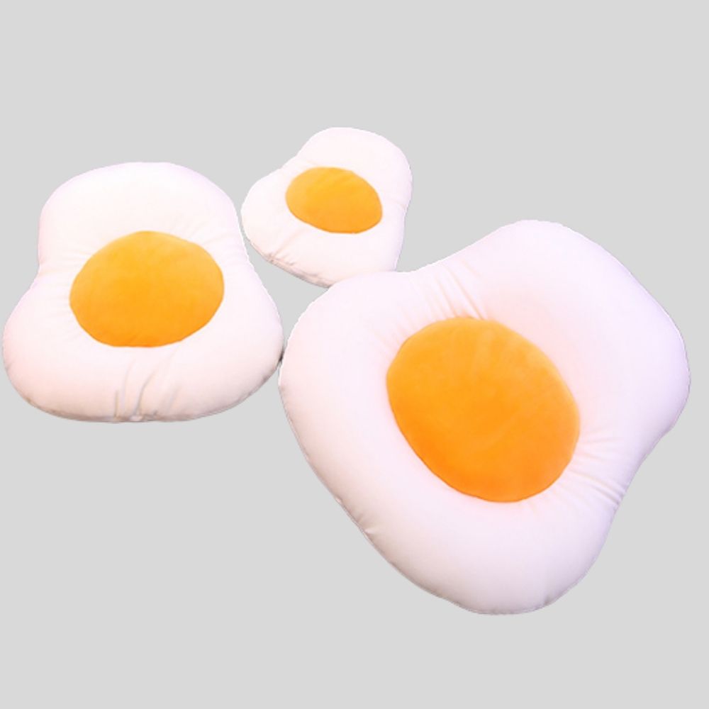 Fried Egg Plushie Omelets Pillow Plush Toys
