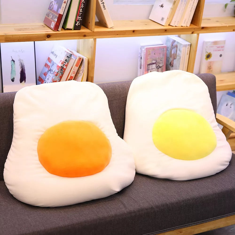 Fried Egg Plushie Omelets Pillow Plush Toys