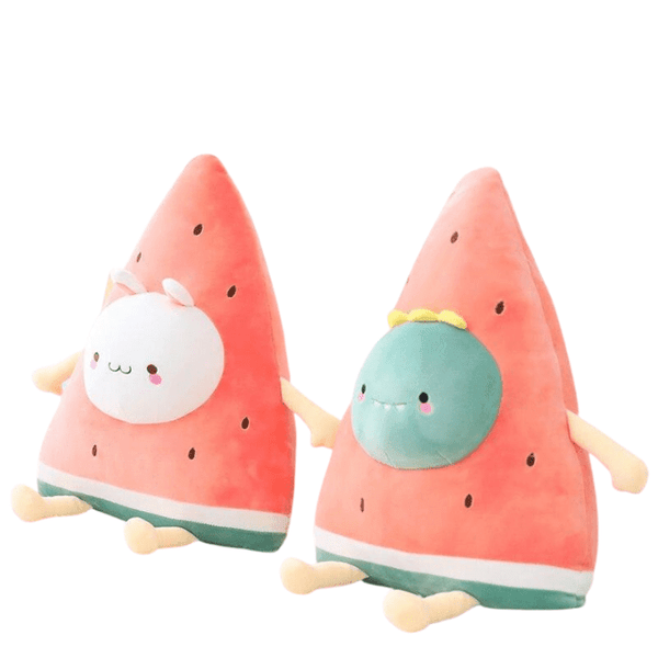 Watermelon Shaped Plush Toy Cushion - Yililo