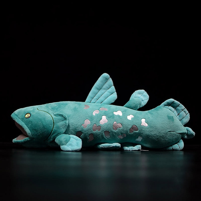 Life Like Plushie Coelacanth Sea Fish Plush Toy