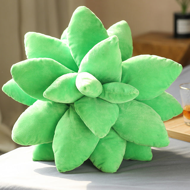 Green Succulent Plant Plush Stuffed 45cm
