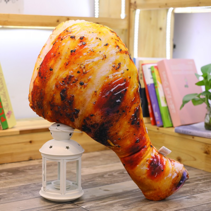 Giant Chicken Leg Plush Toy Novelty Teddy