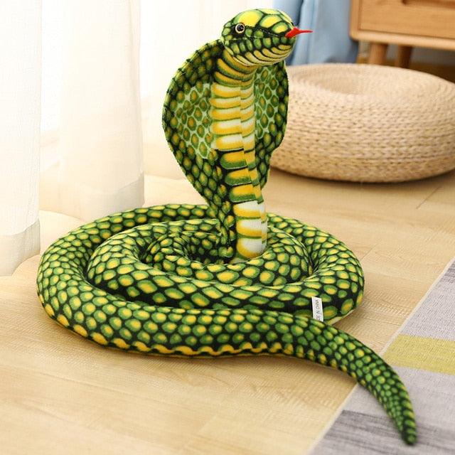 Giant Plushie Python Cobra Snake Plush Toy