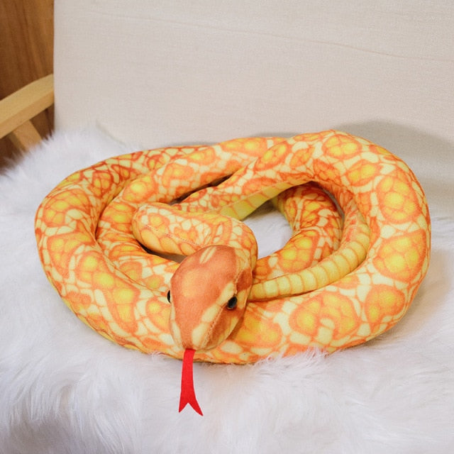 Peluche gigante Python Cobra Snake Peluche