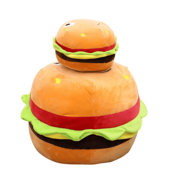 Hamburger Plushie Soft Toy Plush Pillow